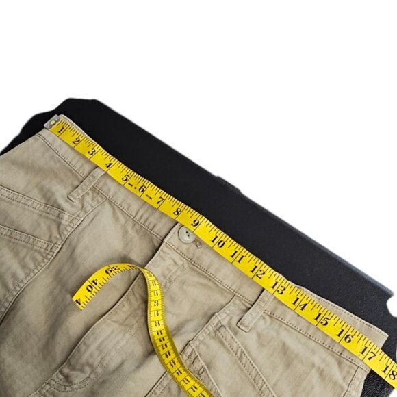 Madewell Womens 90's Straight Cargo Pants, Tan Khaki, Utility, Size 31 - Picture 6 of 9